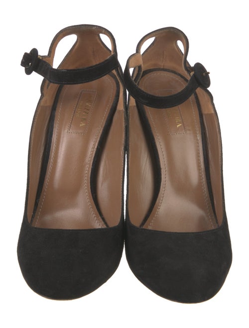 Aquazzura Suede Pumps