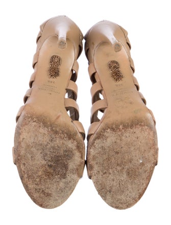 Aquazzura Leather Gladiator Sandals