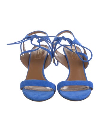 Aquazzura Suede Sandals