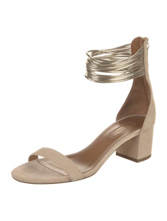 Aquazzura Suede Sandals
