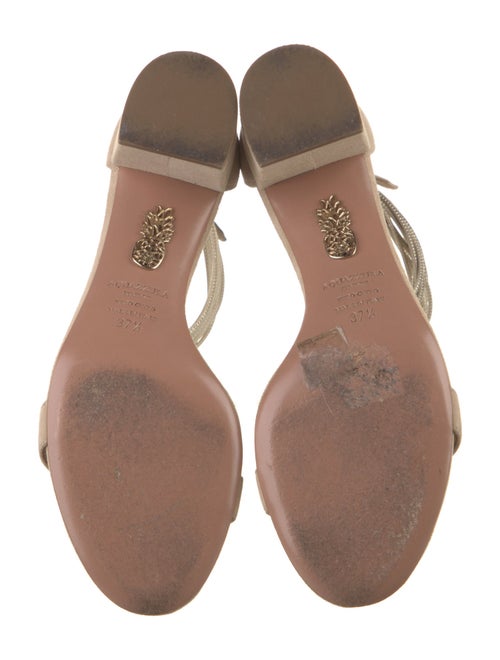 Aquazzura Suede Sandals