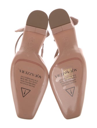 Aquazzura Leather Slingback Pumps