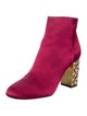 Aquazzura Satin Boots