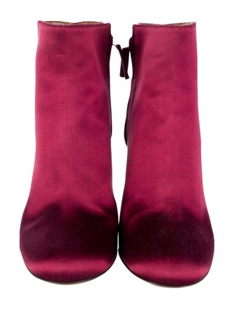 Aquazzura Satin Boots