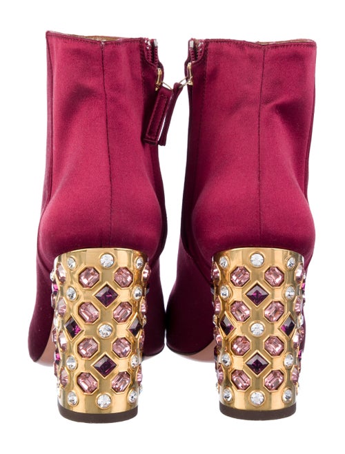 Aquazzura Satin Boots