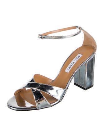 Aquazzura Patent Leather Sandals