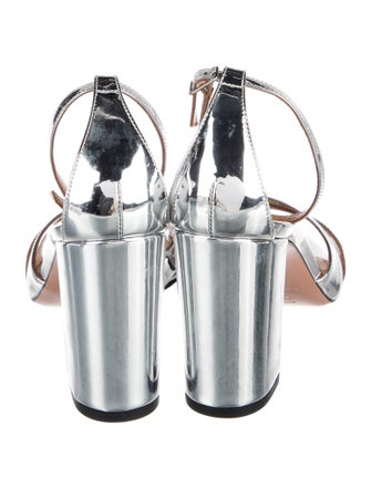 Aquazzura Patent Leather Sandals