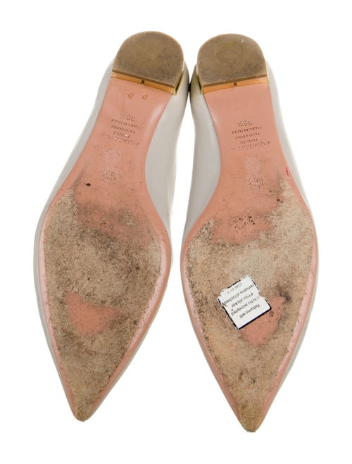 Aquazzura Leather Flats