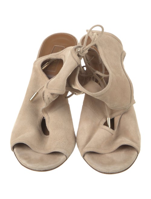 Aquazzura Suede Sandals