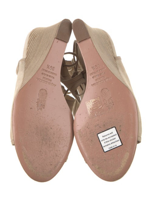 Aquazzura Suede Sandals