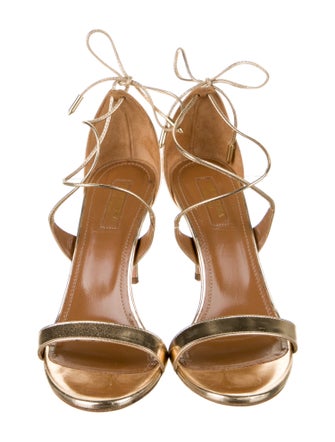 Aquazzura Leather Sandals