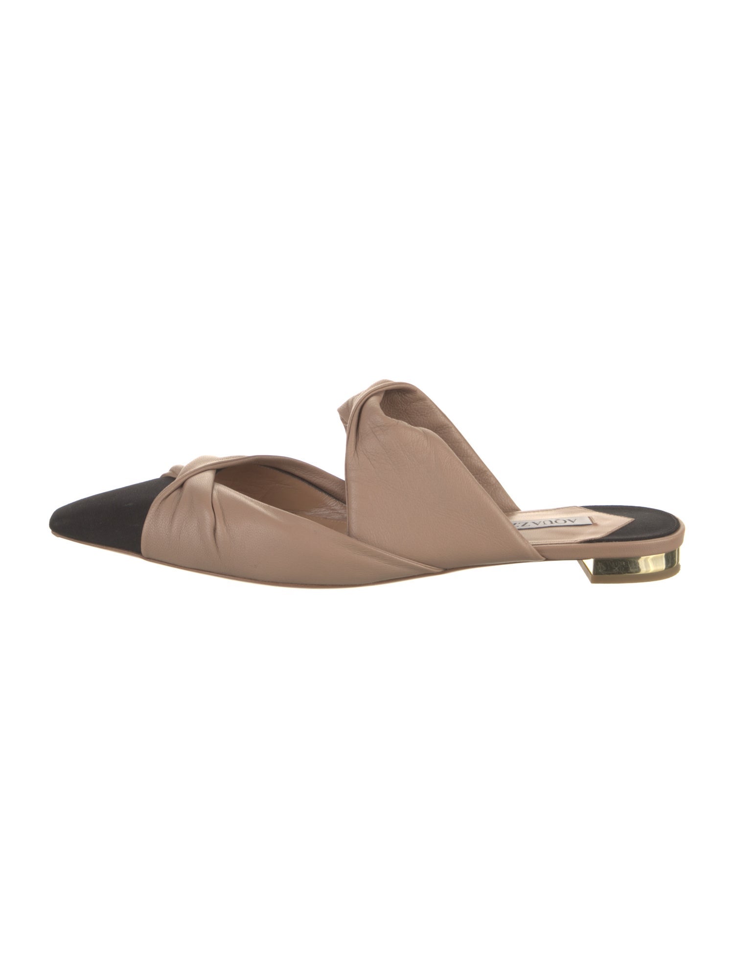 Aquazzura Leather Mules