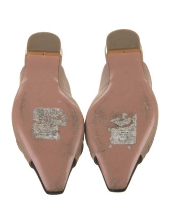 Aquazzura Leather Mules