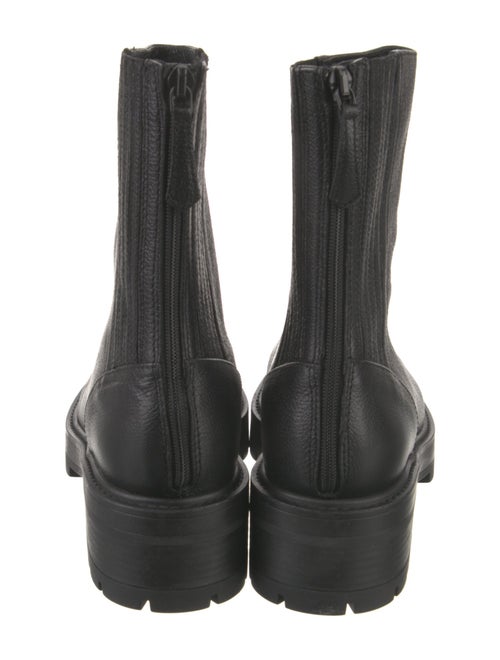 Aquazzura Leather Moto Boots