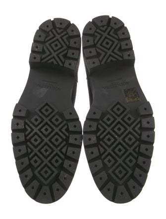 Aquazzura Leather Moto Boots