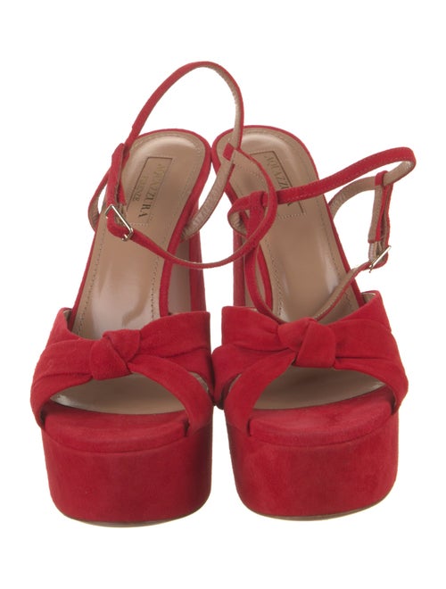 Aquazzura Suede Sandals