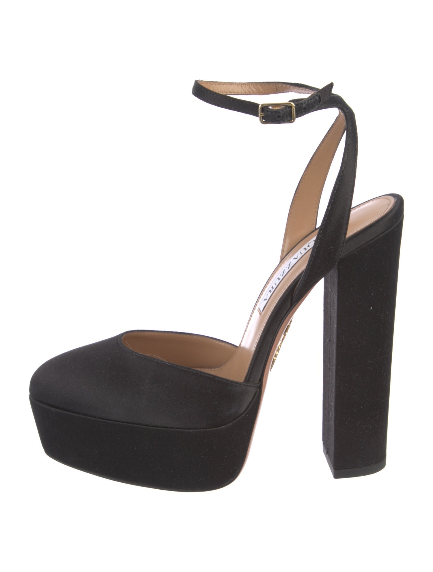 Aquazzura Satin Slingback Pumps w/ Tags