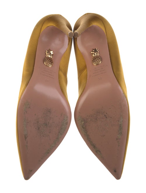 Aquazzura Satin Pumps