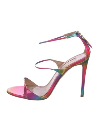 Aquazzura Patent Leather Sandals
