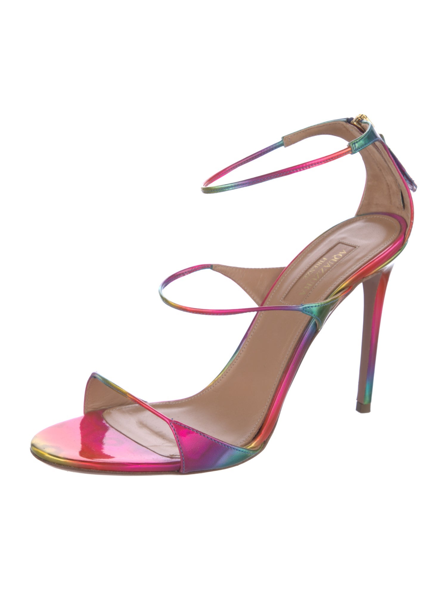 Aquazzura Patent Leather Sandals