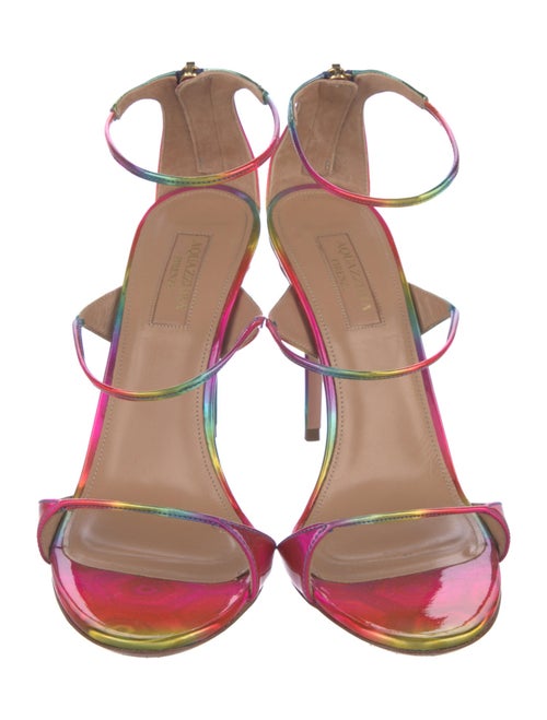 Aquazzura Patent Leather Sandals