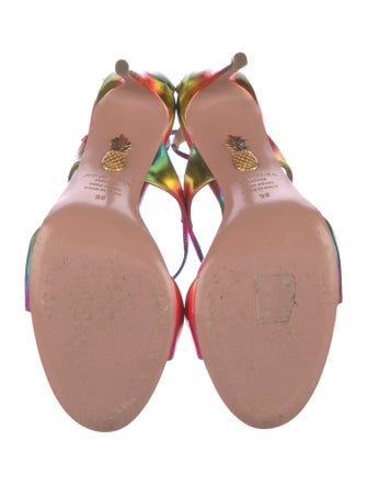 Aquazzura Patent Leather Sandals