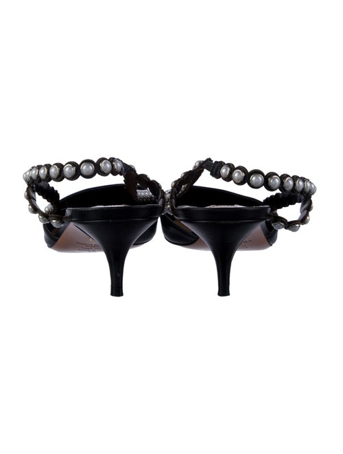 Aquazzura Leather Slingback Pumps