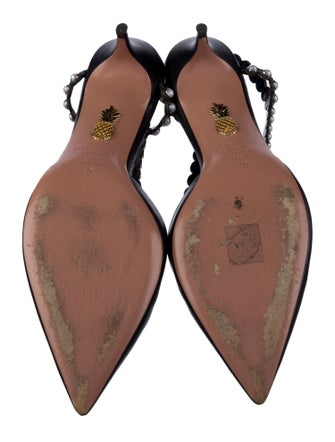 Aquazzura Leather Slingback Pumps
