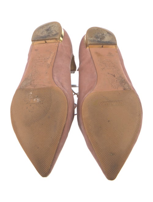 Aquazzura Velvet Flats