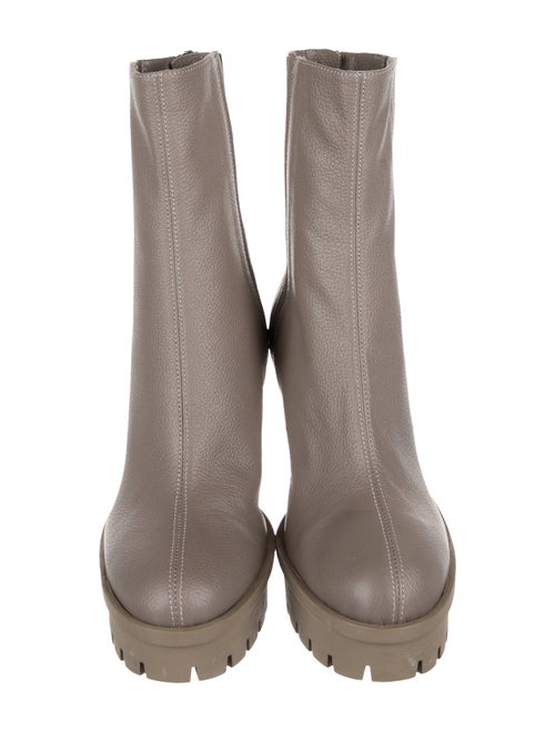 Aquazzura Leather Sock Boots