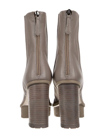 Aquazzura Leather Sock Boots