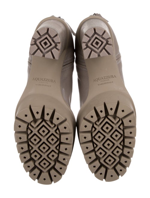 Aquazzura Leather Sock Boots