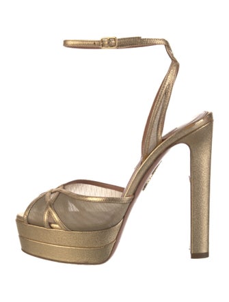 Aquazzura Leather Sandals