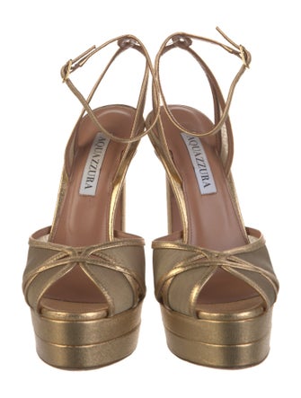 Aquazzura Leather Sandals