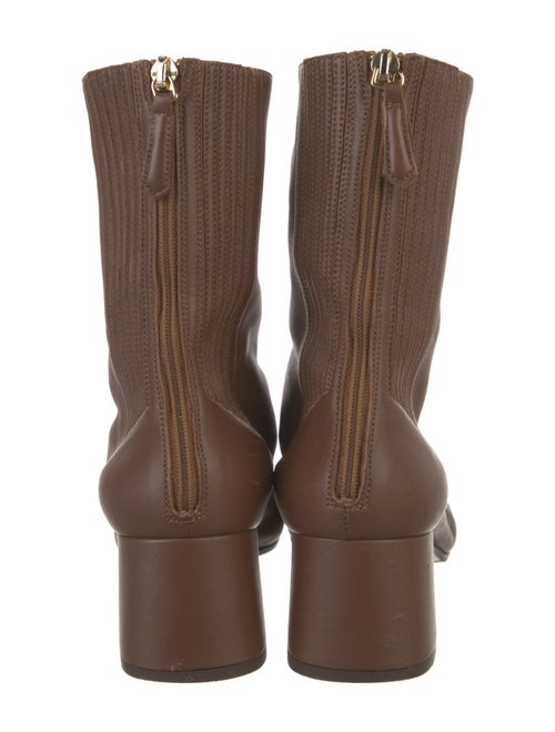 Aquazzura Leather Combat Boots