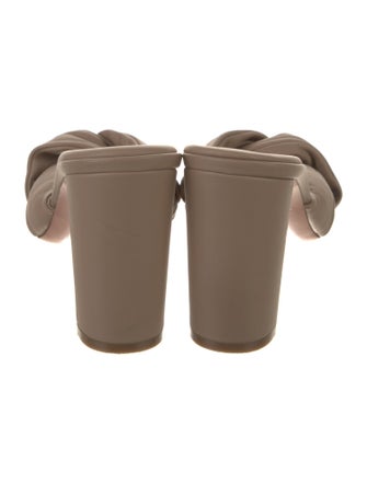 Aquazzura Leather Slides