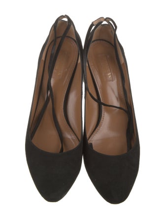 Aquazzura Suede Pumps