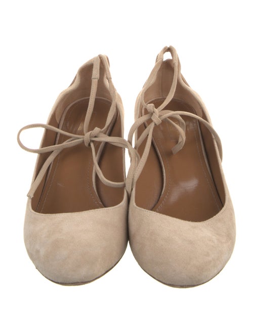 Aquazzura Suede Pumps