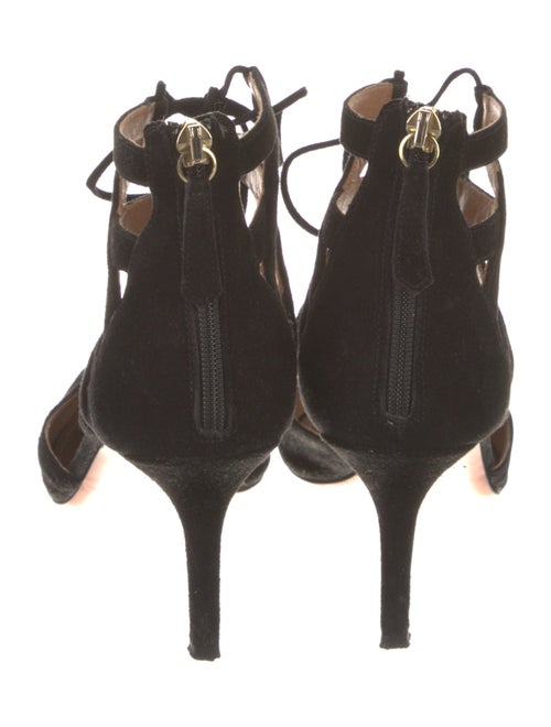 Aquazzura Suede D'Orsay Pumps