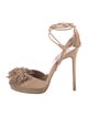 Aquazzura Suede D'Orsay Pumps