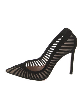 Aquazzura Suede Pumps