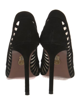 Aquazzura Suede Pumps