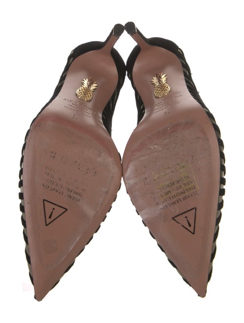 Aquazzura Suede Pumps