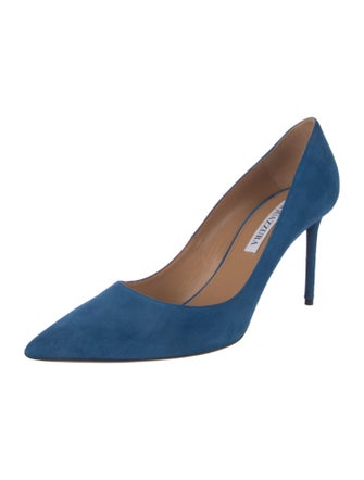 Aquazzura Suede Pumps