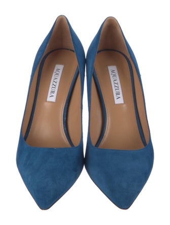 Aquazzura Suede Pumps