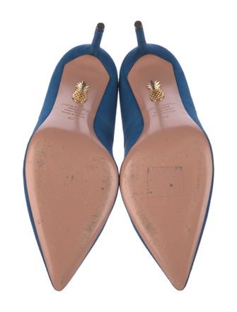 Aquazzura Suede Pumps