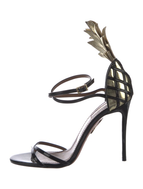 Aquazzura Patent Leather Sandals