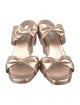 Aquazzura Leather Slides