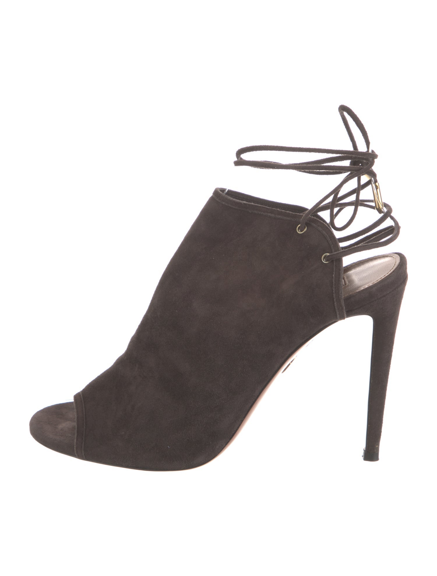 Aquazzura Suede Slingback Pumps