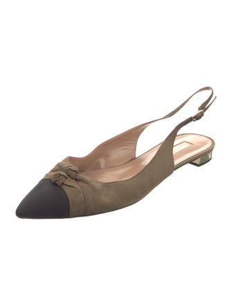 Aquazzura Slingback Flats